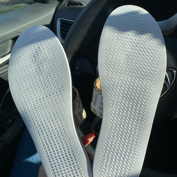 Gold & White Jack Rogers 6 1/2 - Picture 5 of 5